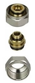 16mm Underfloor Pipe Connector